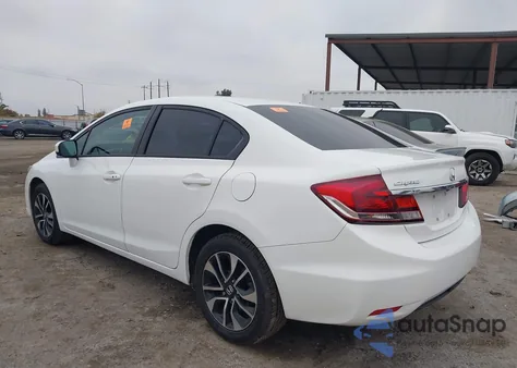 2015 Honda Civic Ex z USA, uszkodzony, nr VIN 19XFB2F87FE201942
